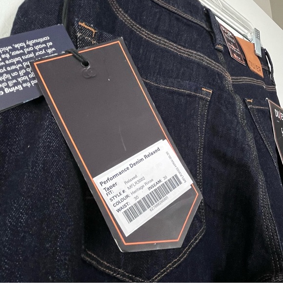 BNWT Mens Performance Duer Jeans (30x30) - Picture 4 of 4